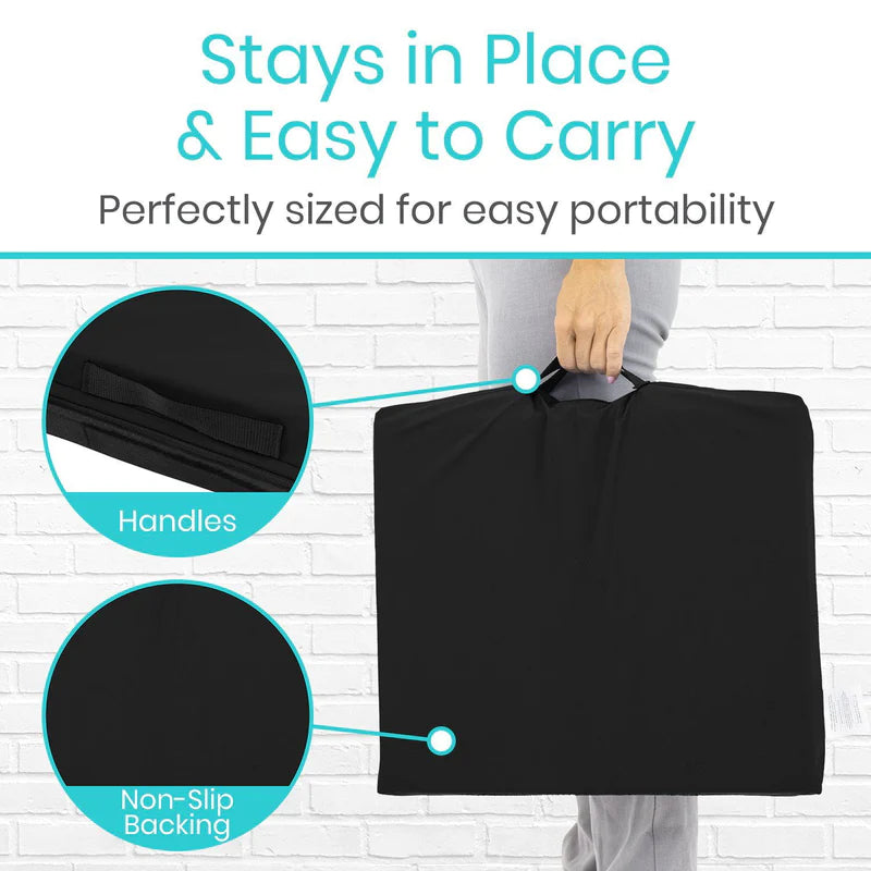 Vive Health Easy-Clean Wheelchair Cushion Wheelchair Cushions Vive Health
