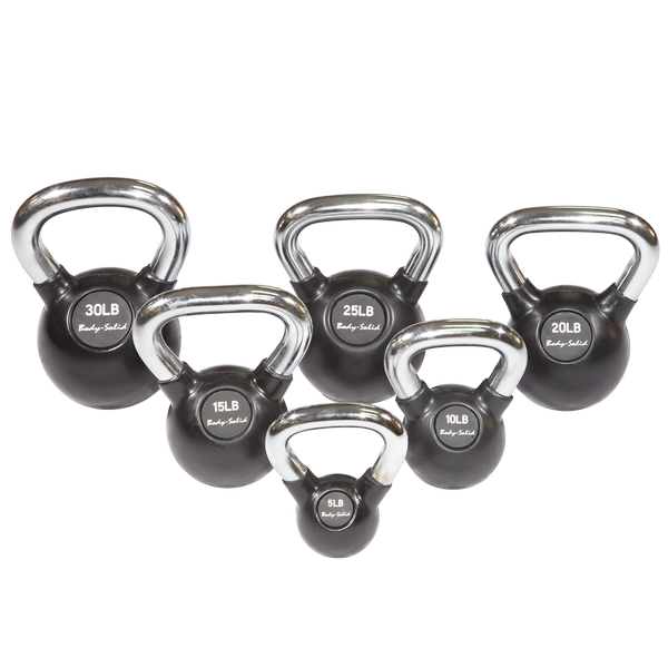 Body-Solid 5-30 LB. PREMIUM KETTLEBELL SET KBCS105 Strength Body-Solid