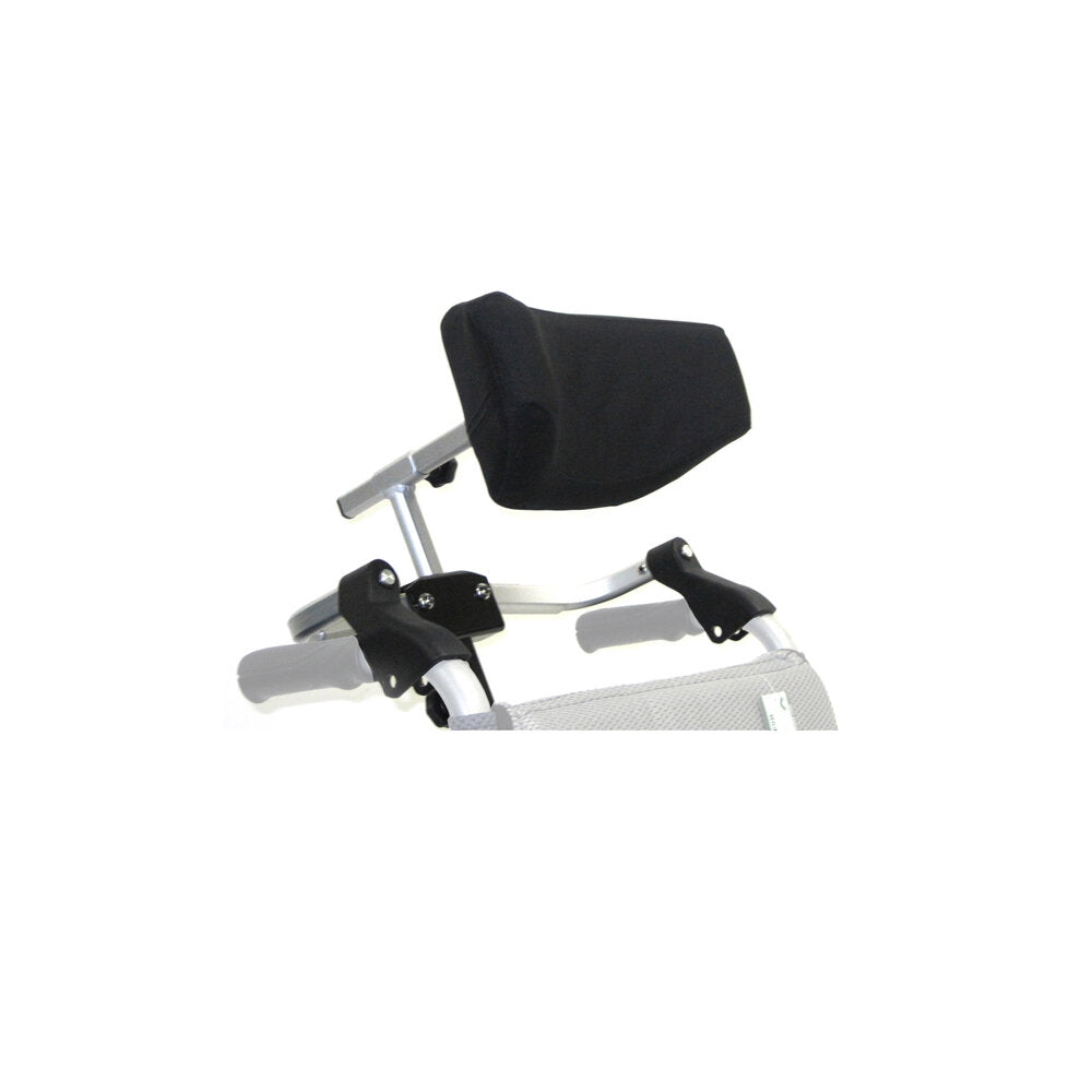 Karman Foldable Rigidfy Headrest for 7/8" Handle Frame Wheelchair Accessories Karman Healthcare Small