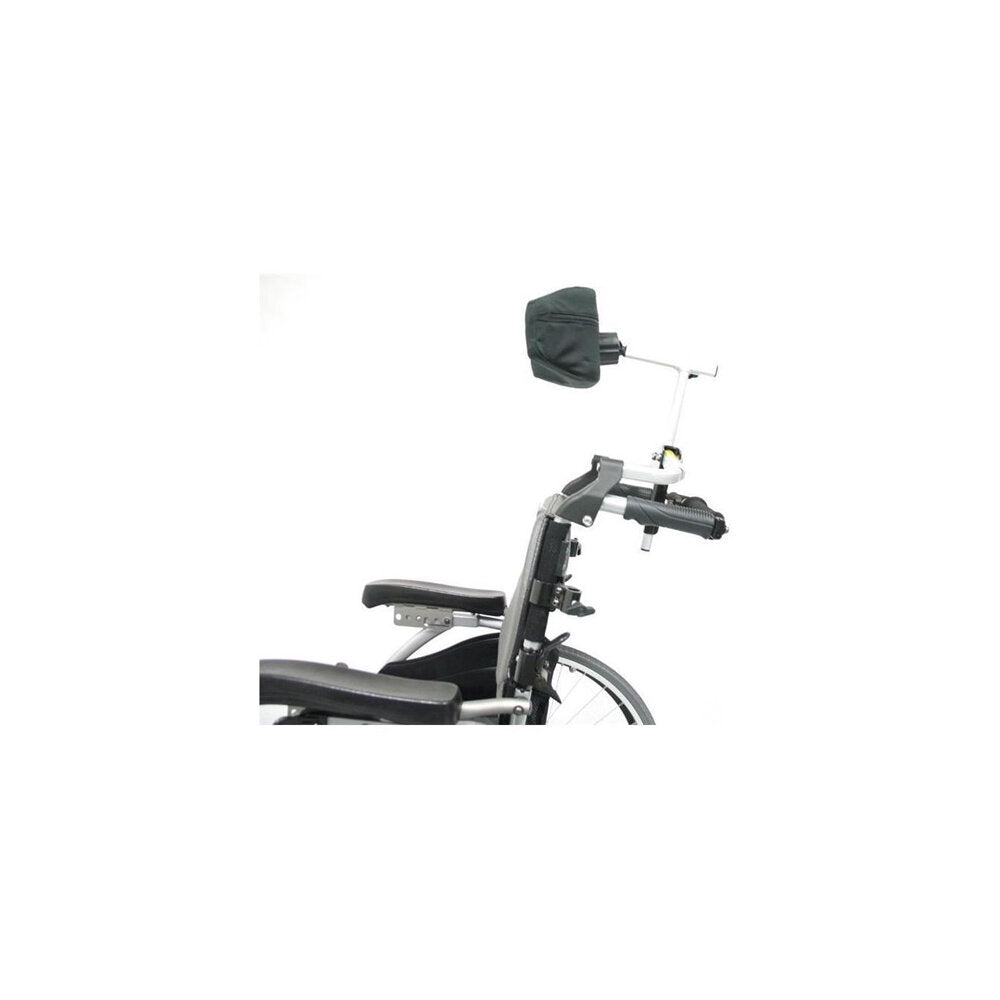 Karman Foldable Rigidfy Headrest for 7/8" Handle Frame Wheelchair Accessories Karman Healthcare