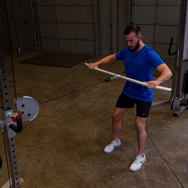 Body-Solid ALUMINUM LAT BAR ATTACHMENT MB148A Strength Body-Solid