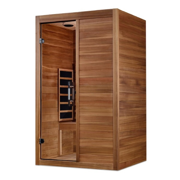 Maxxus S-Line 2-Person Full Spectrum Infrared Sauna - Pacific Cedar