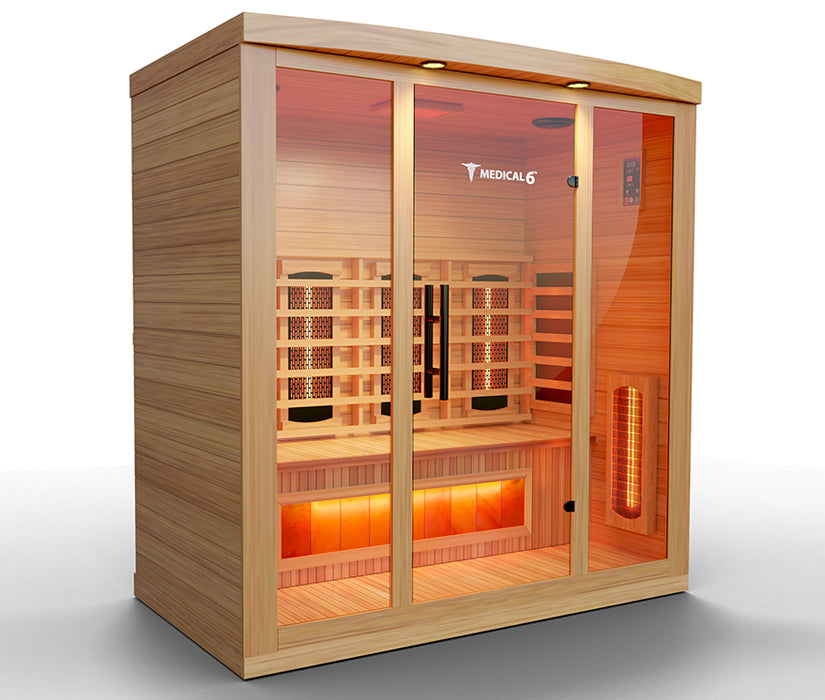 Medical Breakthrough Medical 6 Infrared 4-Person Sauna INFRARED SAUNA Medical Breakthrough