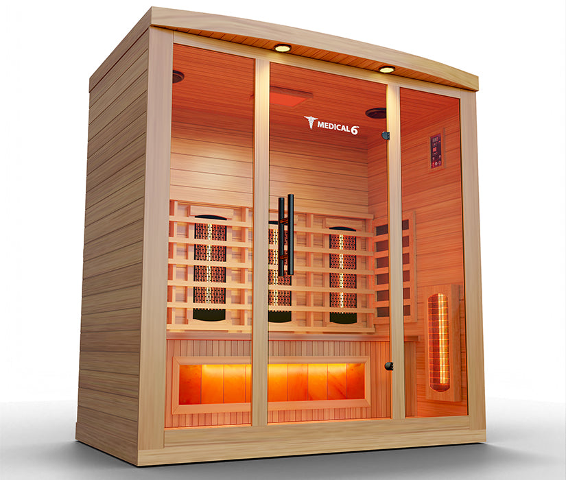 Medical Breakthrough Medical 6 Infrared 4-Person Sauna INFRARED SAUNA Medical Breakthrough