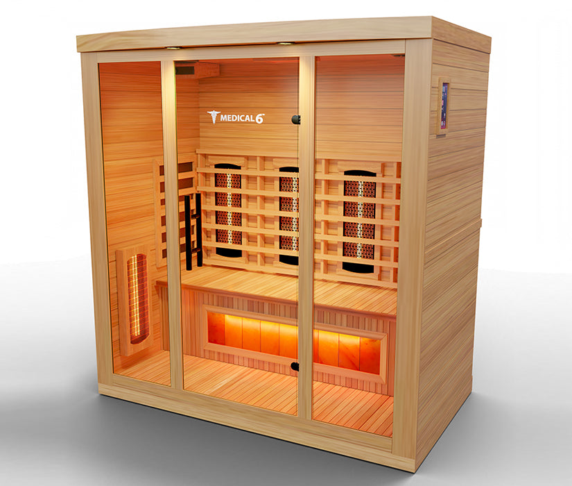 Medical Breakthrough Medical 6 Infrared 4-Person Sauna INFRARED SAUNA Medical Breakthrough