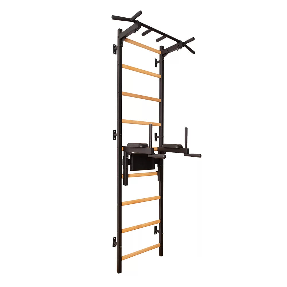 BenchK 722B, 722W Gymnastic Wall bars Fitness Bench K Black