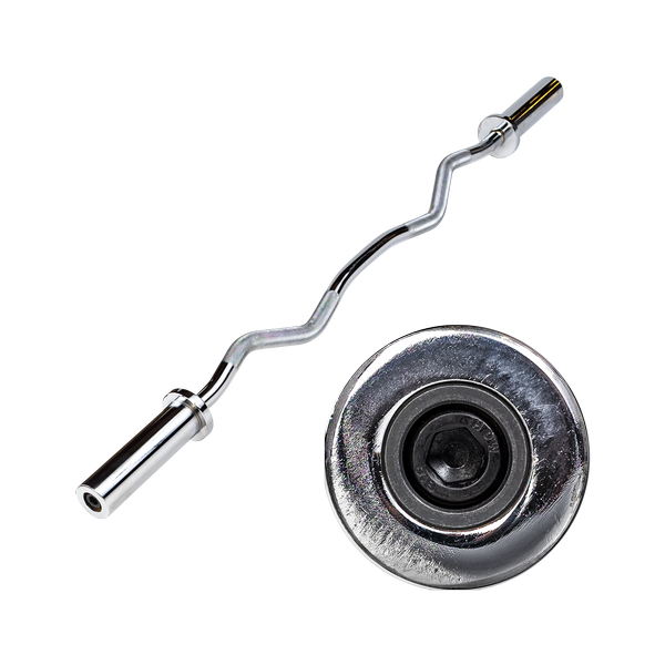 Body-Solid OLYMPIC CURL BAR (CHROME) Strength Body-Solid