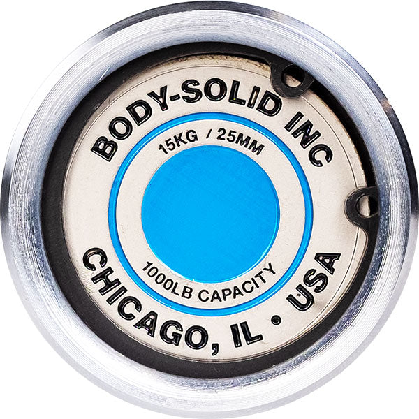 Body-Solid 7' LIGHTWEIGHT 15KG OLYMPIC BAR OB79EXT Strength Body-Solid