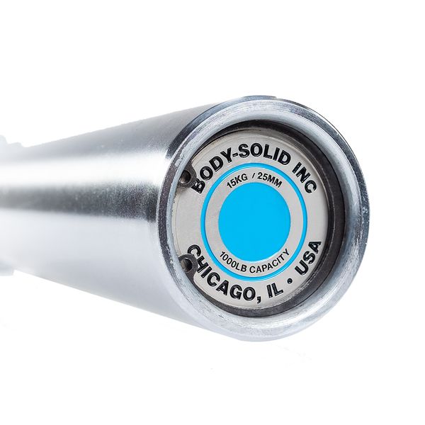 Body-Solid 7' LIGHTWEIGHT 15KG OLYMPIC BAR OB79EXT Strength Body-Solid