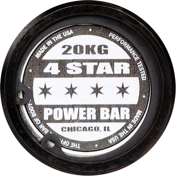 Body-Solid 7' 4-STAR OLYMPIC POWER BAR OB864STAR Strength Body-Solid