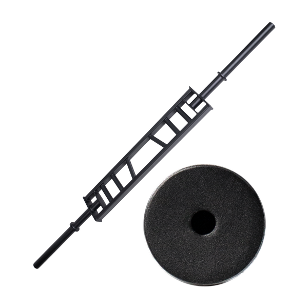 Body-Solid OLYMPIC MULTI-GRIP BAR (BLACK) Strength Body-Solid