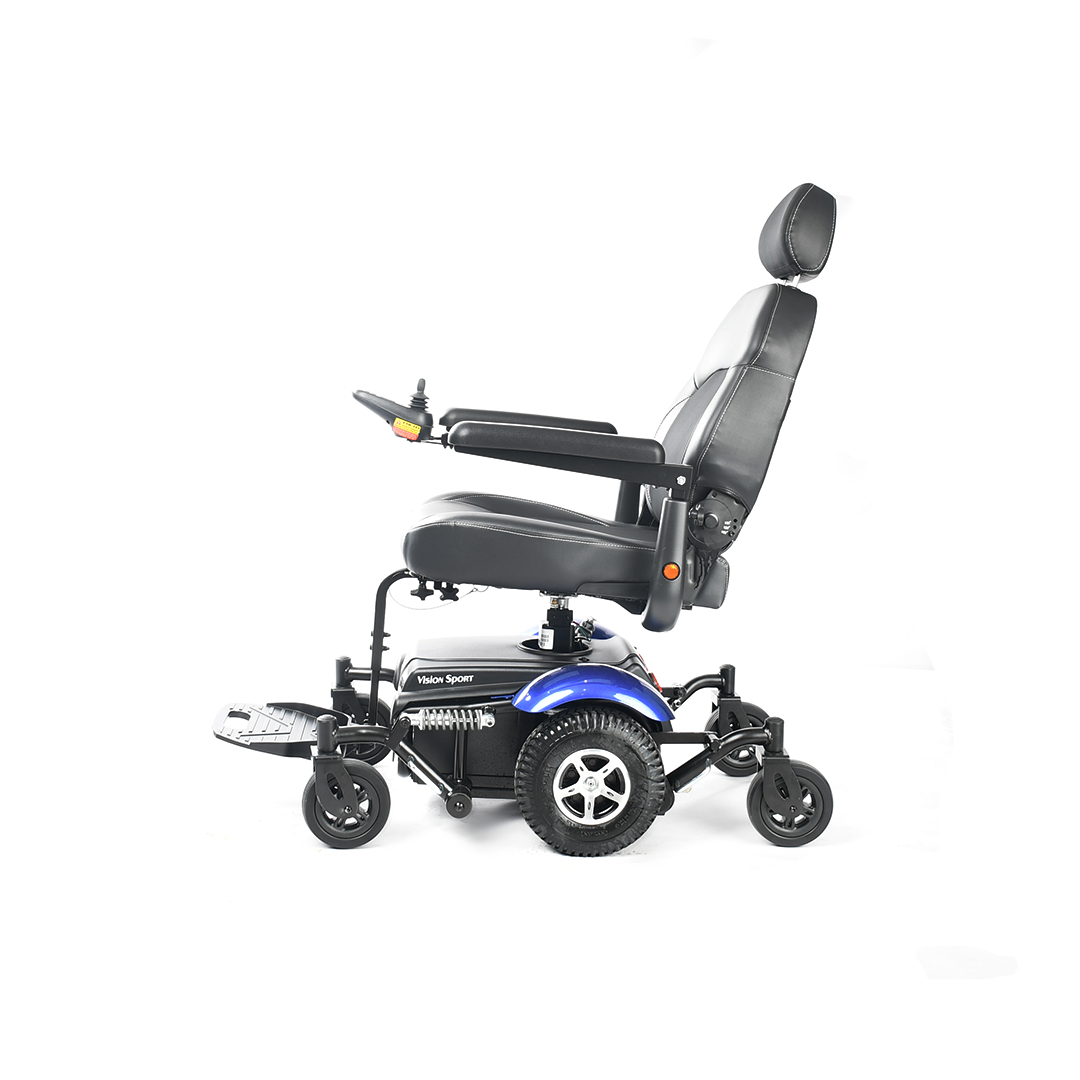 MERITS HEALTH VISION SPORT POWER WHEELCHAIR W/ 7.5" SEAT LIFT Power wheelchairs Merits Health