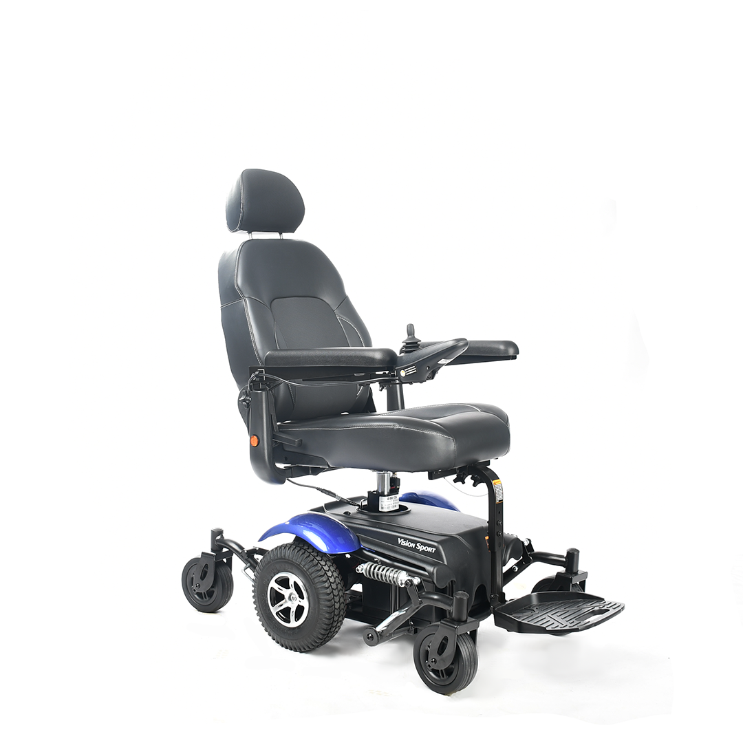 MERITS HEALTH VISION SPORT POWER WHEELCHAIR W/ 7.5" SEAT LIFT Power wheelchairs Merits Health