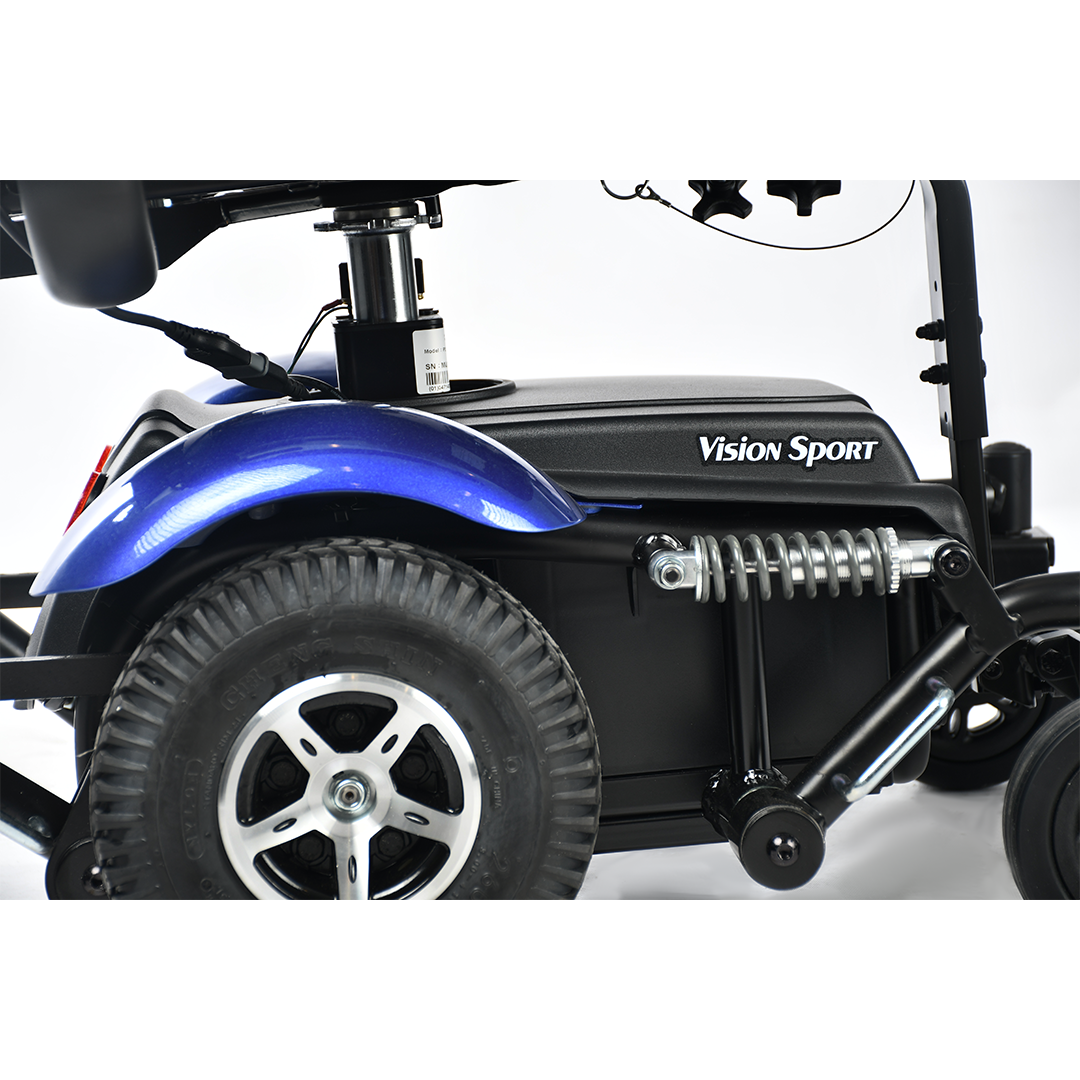 MERITS HEALTH VISION SPORT POWER WHEELCHAIR W/ 7.5" SEAT LIFT Power wheelchairs Merits Health