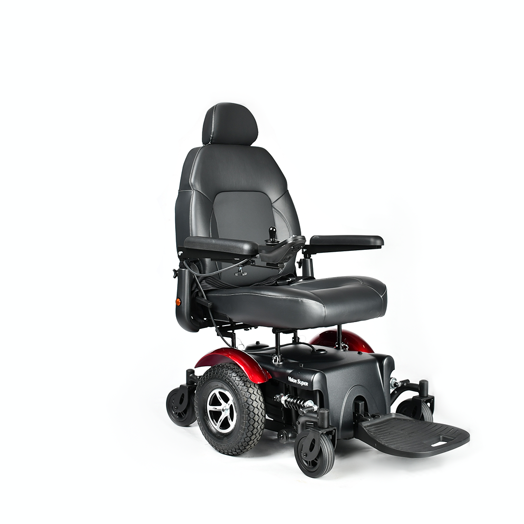 MERITS HEALTH VISION SUPER POWER WHEELCHAIR W/ 10" SCISSOR POWER SEAT LIFT Power wheelchairs Merits Health