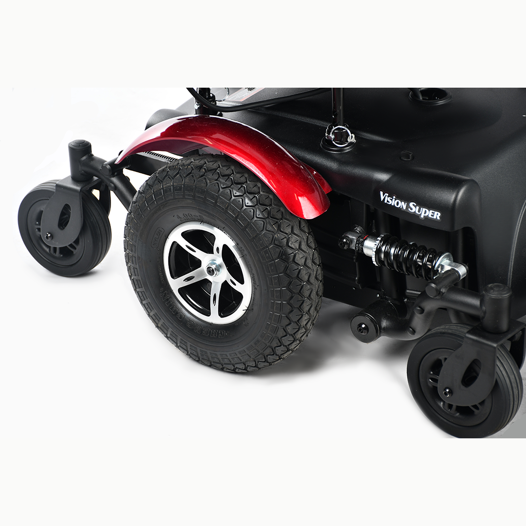 MERITS HEALTH VISION SUPER POWER WHEELCHAIR W/ 10" SCISSOR POWER SEAT LIFT Power wheelchairs Merits Health