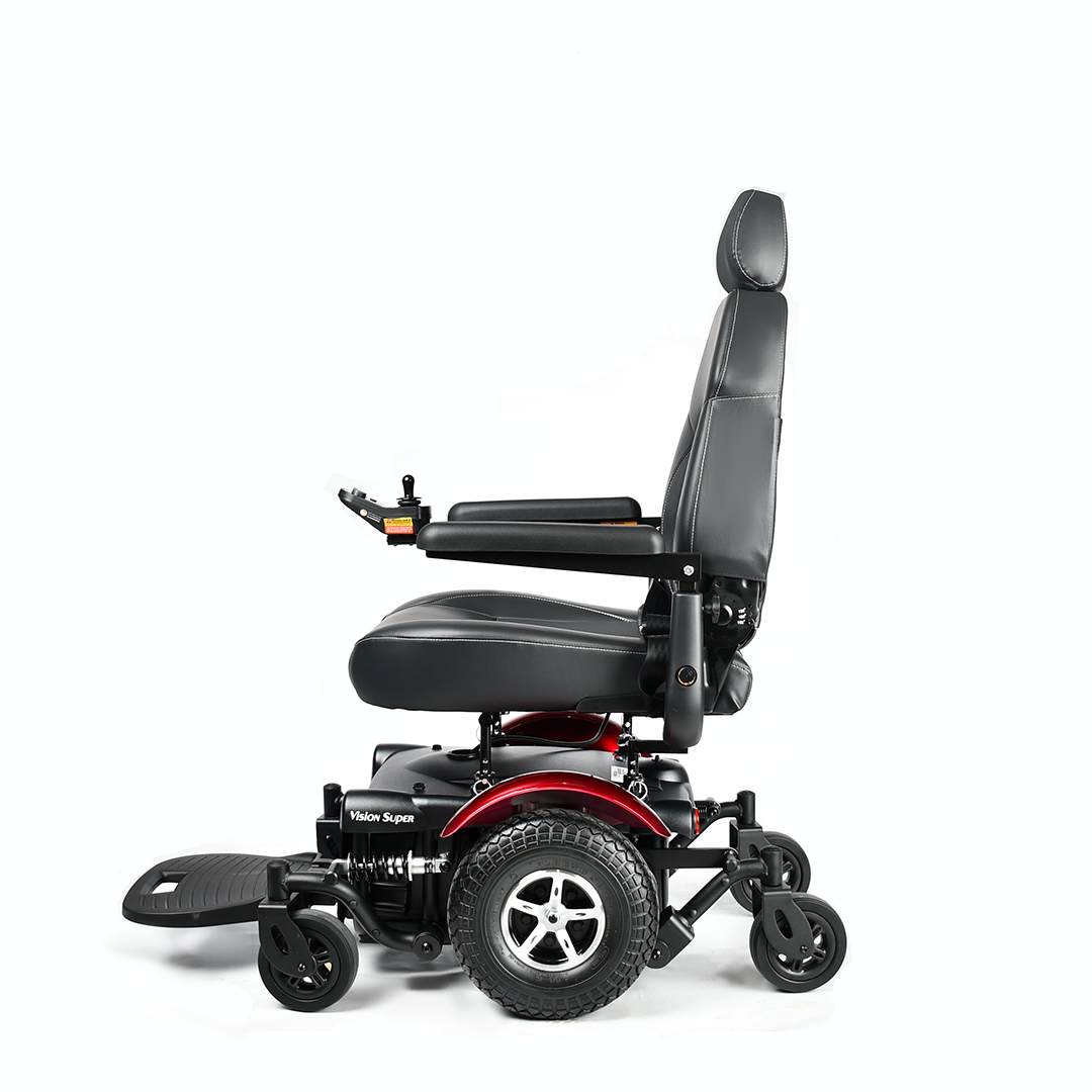 MERITS HEALTH VISION SUPER POWER WHEELCHAIR W/ 10" SCISSOR POWER SEAT LIFT Power wheelchairs Merits Health