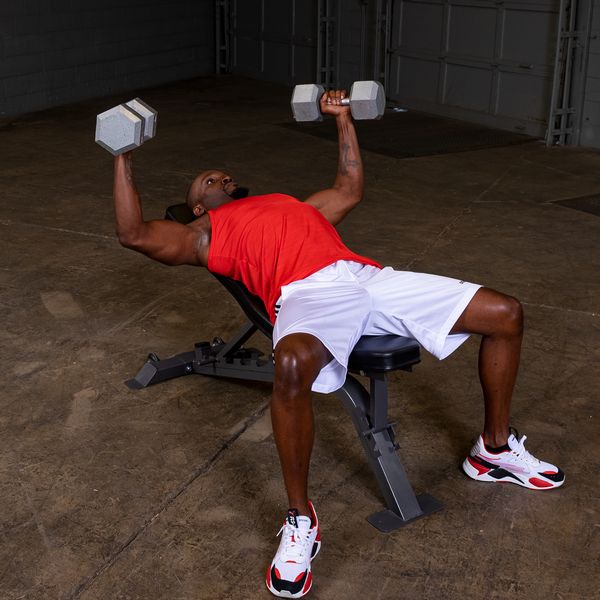 Body-Solid POWERLINE FLAT INCLINE BENCH Strength Body-Solid