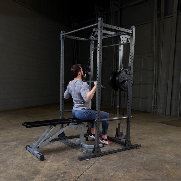 Body-Solid POWERLINE POWER RACK LAT ATTACHMENT PLA1000 Strength Body-Solid