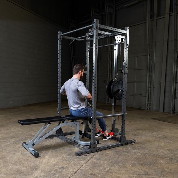 Body-Solid POWERLINE POWER RACK LAT ATTACHMENT PLA1000 Strength Body-Solid