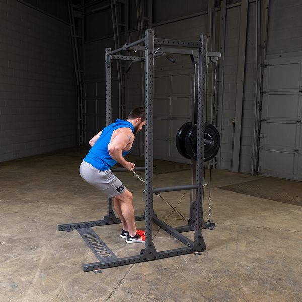Body-Solid LAT ATTACHMENT FOR THE POWERLINE HALF RACK Strength Body-Solid