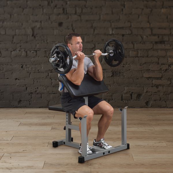 Body-Solid POWERLINE PREACHER CURL PPB32X Strength Body-Solid