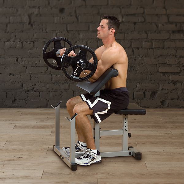 Body-Solid POWERLINE PREACHER CURL PPB32X Strength Body-Solid