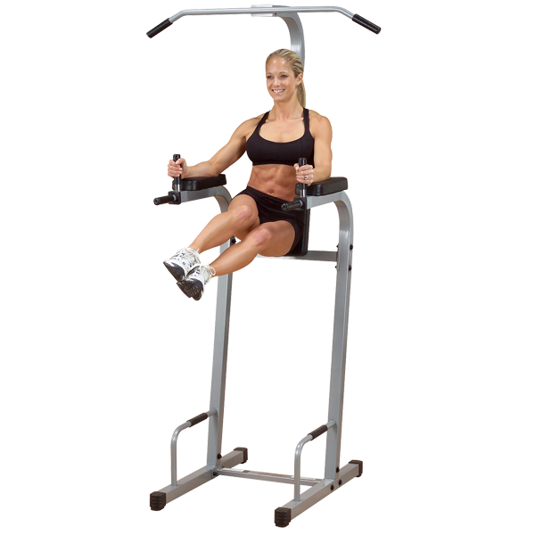 Body-Solid POWERLINE VERTICAL KNEE RAISE DIP, PUSH-UP, CHIN-UP PVKC83X Strength Body-Solid