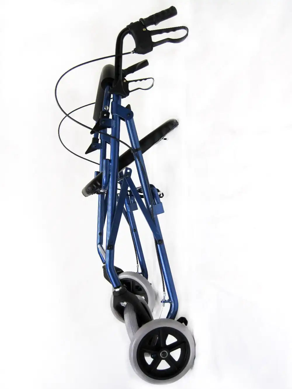 Karman R-4608 Large All Terrain Lightweight Rollator with 8" inch Casters and Padded Seat Walkers & Rollators Karman Healthcare