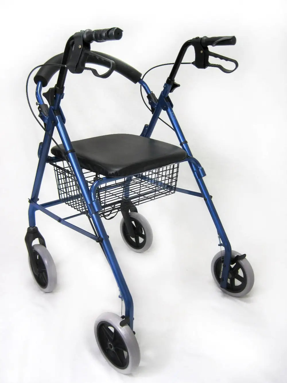 Karman R-4608 Large All Terrain Lightweight Rollator with 8" inch Casters and Padded Seat Walkers & Rollators Karman Healthcare
