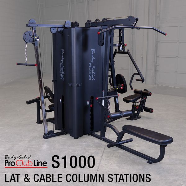 BODY-SOLID PRO CLUBLINE S1000 FOUR-STACK GYM S1000 Strength Body-Solid