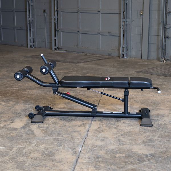 Body-Solid PRO CLUBLINE AB BENCH, BLACK FINISH SAB500B Strength Body-Solid
