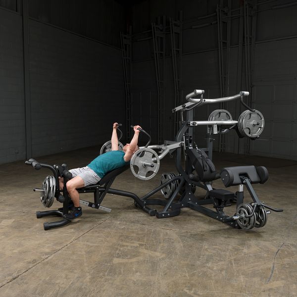 BODY-SOLID FREEWEIGHT LEVERAGE GYM SBL460P4 Strength Body-Solid