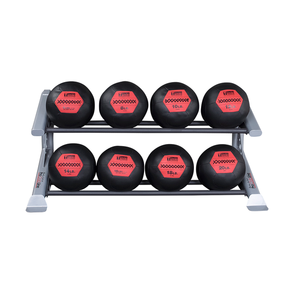 Body-Solid 2 TIER PCL MEDICINE BALL RACK SDKR500MB Strength Body-Solid