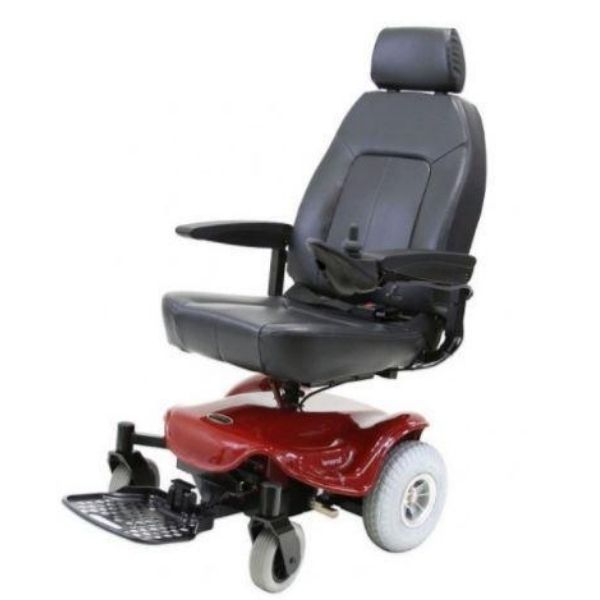 Shoprider Streamer Sport Rear-Wheel Drive Power Chair - 888WA Rear-Wheel Drive Power Chair Shoprider Right Side Standard Footplate