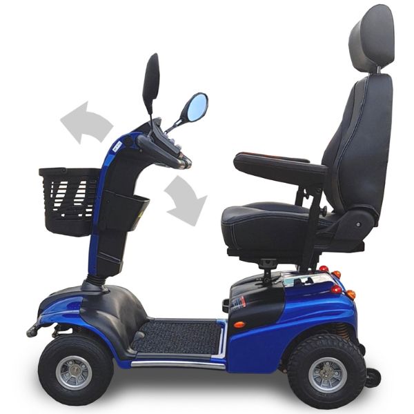 Shoprider Explorer Full Size 4-Wheel Mobility Scooter 4 Wheel Power Scooter Shoprider