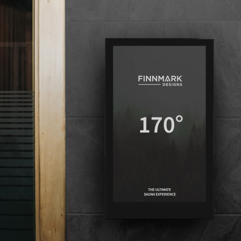 Finnmark V2 LCD Touchscreen Infrared Sauna Heater Control | V2LCDC Infrared Sauna Heater Control Finnmark Sauna