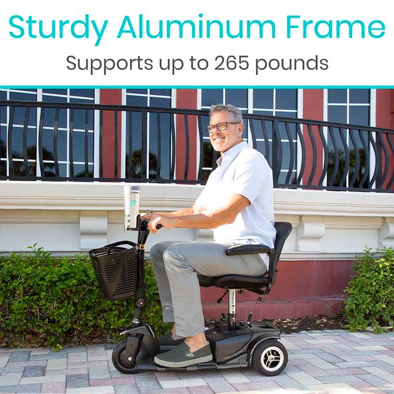 Vive Health 3 Wheel Mobility Scooter Mobility Scooters Vive Health