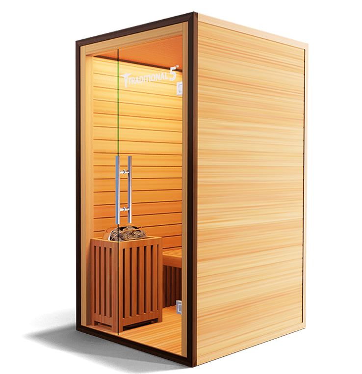 Medical Breakthrough Traditional 5 Infrared 2-Person Sauna Outdoor Sauna Medical Breakthrough