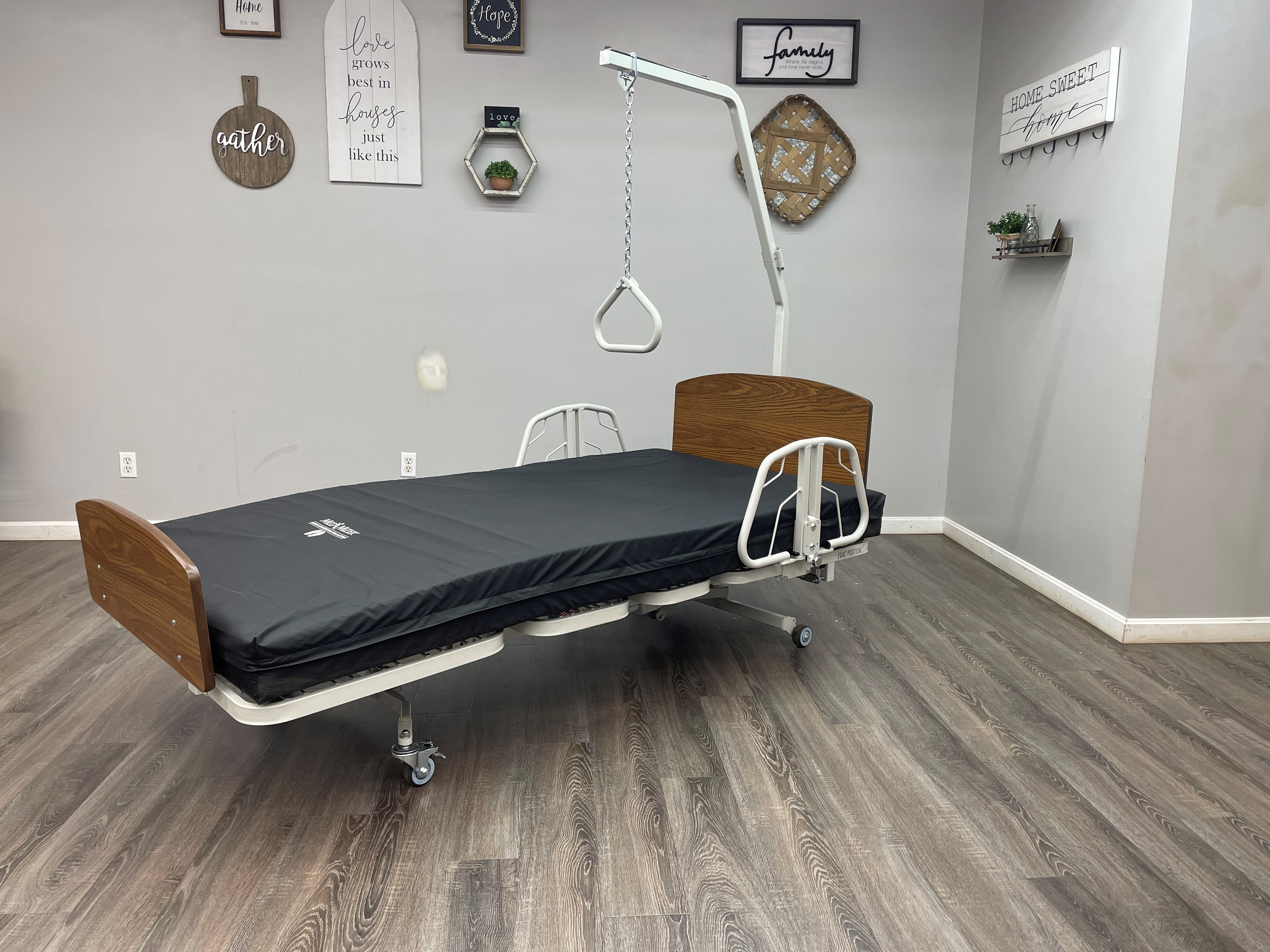 Med-Mizer RetractaBed Hi-Low Hospital Bed Med-Mizer