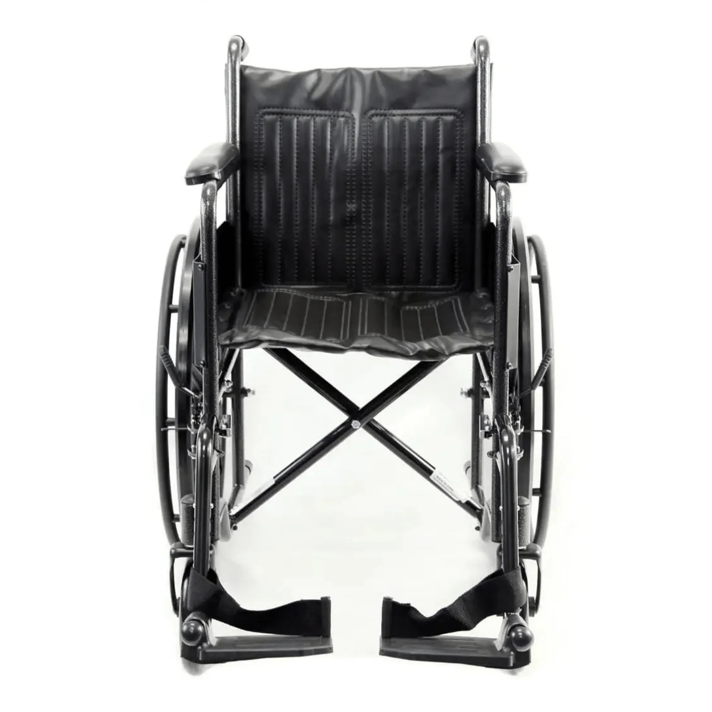 Karman KN-800T Steel Wheelchair with Fixed Armrest 18" Seat Standard Wheelchairs Karman Healthcare