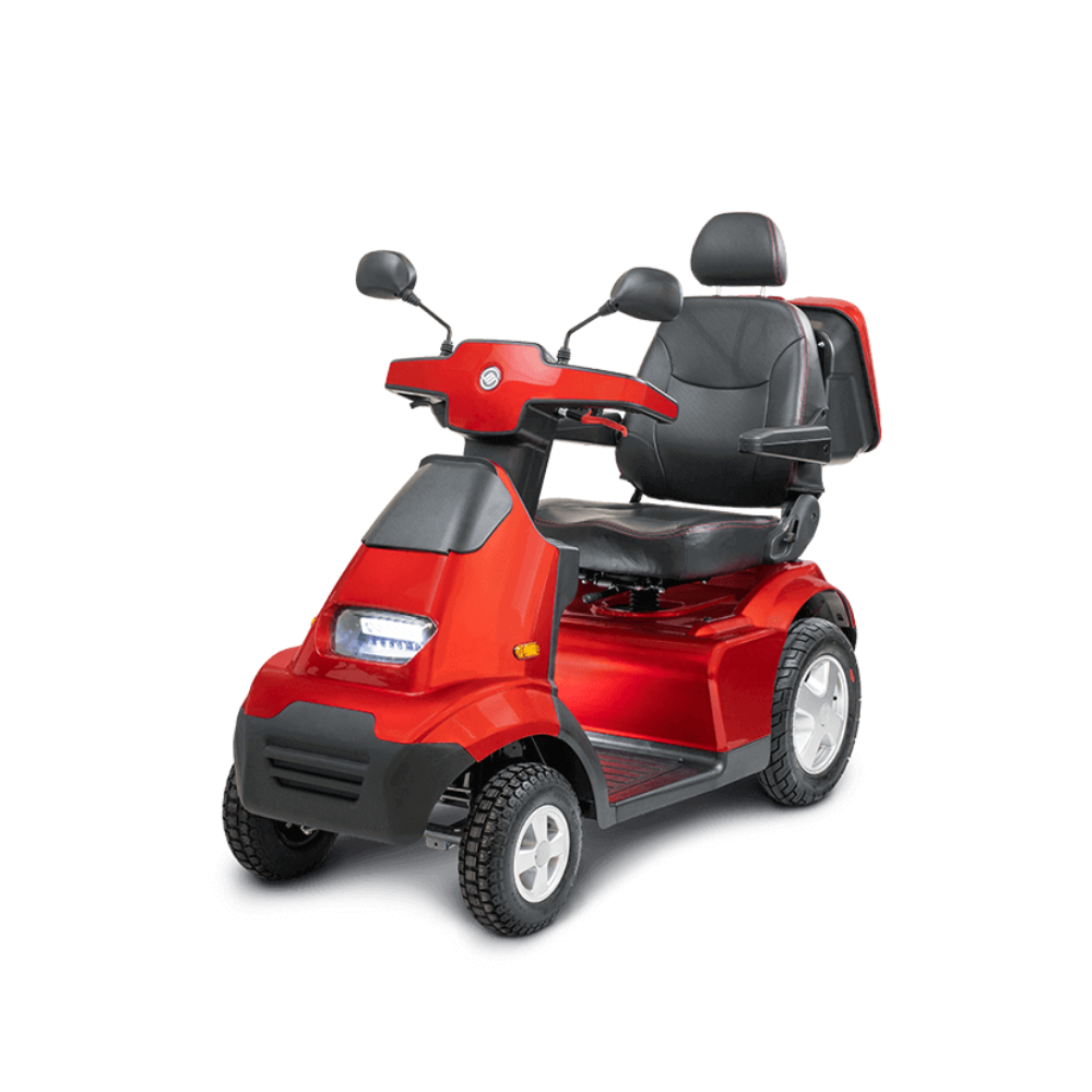 Afikim Afiscooter S4 Mobility Scooter Afikim S4 - Seat 20" Red
