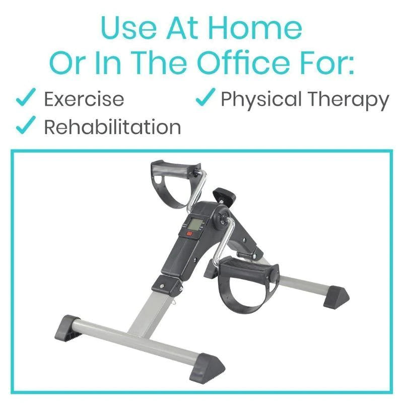 Vive Health Folding Pedal Exerciser Exercise Equipment Vive Health