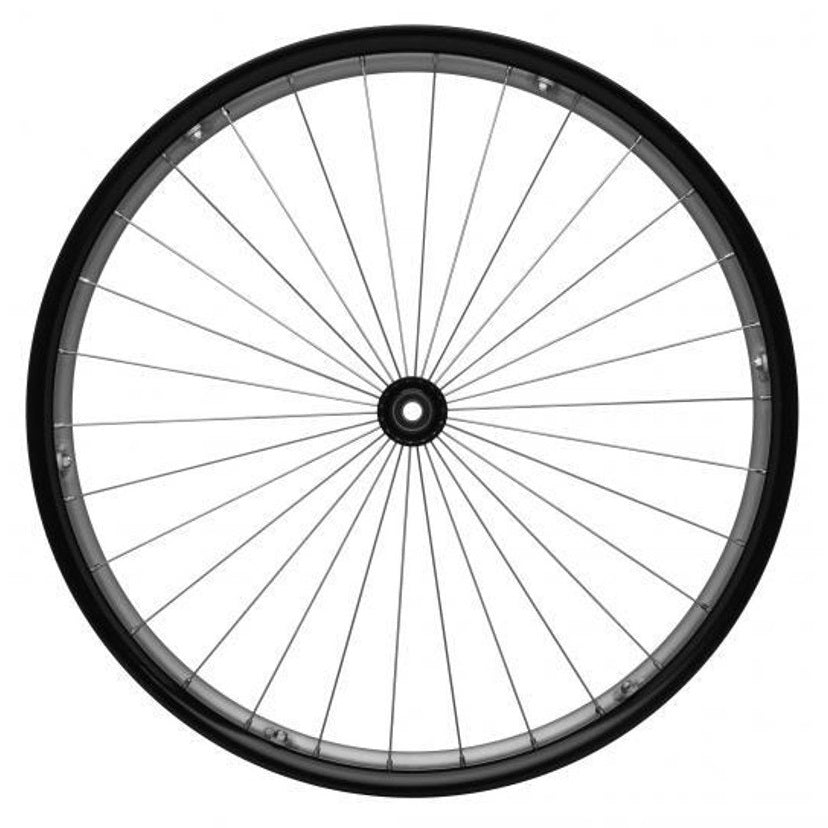 Karman RW-SPIN-WIRE30 Spinergy WIRE 30 Spoke Performance Wheels for Karman S-ERGO 115 and S-ERGO ATX Wheelchair Accessories Karman Healthcare Standard Yellow