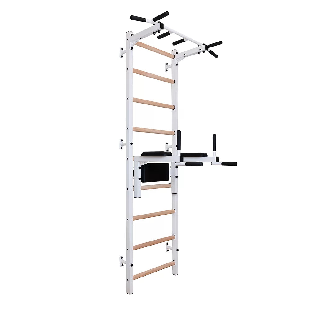 BenchK 722B, 722W Gymnastic Wall bars Fitness Bench K White