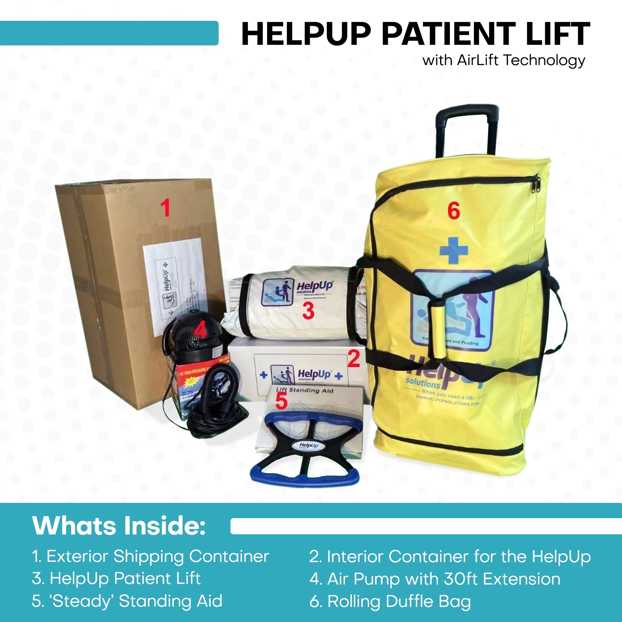 Climbing Steps HelpUp Patient Lift Patient Lift Climbing Steps