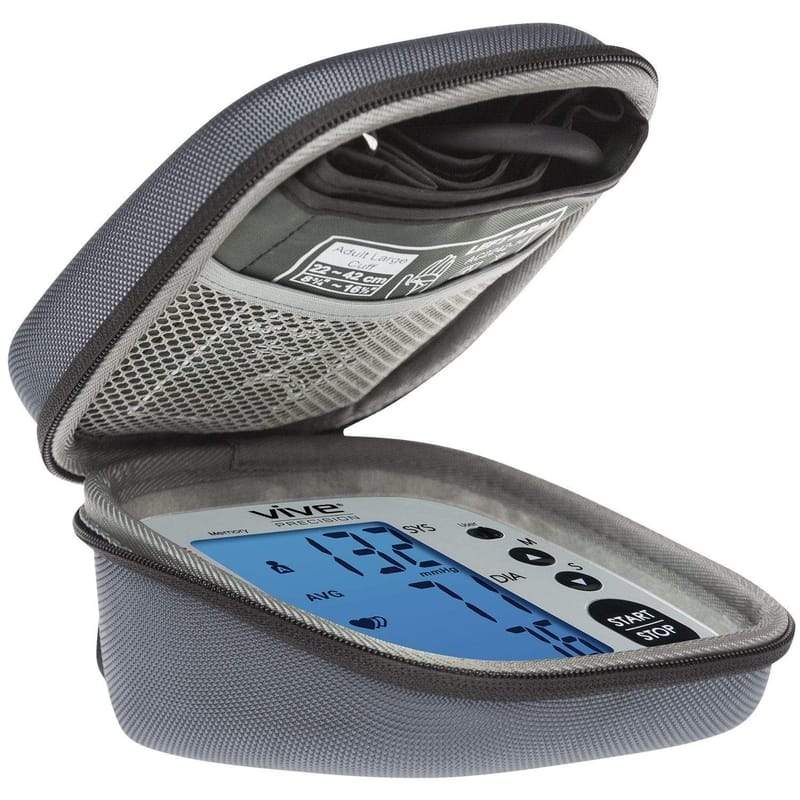 Vive Health DMD1016GRY Blood Pressure Monitor Case Digital Measuring Devices Vive Health