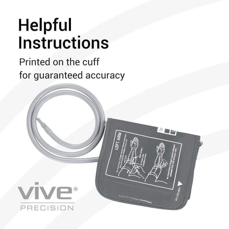 Vive Health Blood Pressure Monitor Replacement Cuff Digital Measuring Devices Vive Health