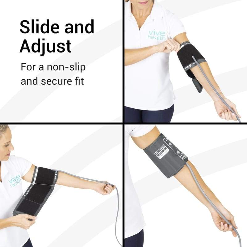 Vive Health Blood Pressure Monitor Replacement Cuff Digital Measuring Devices Vive Health