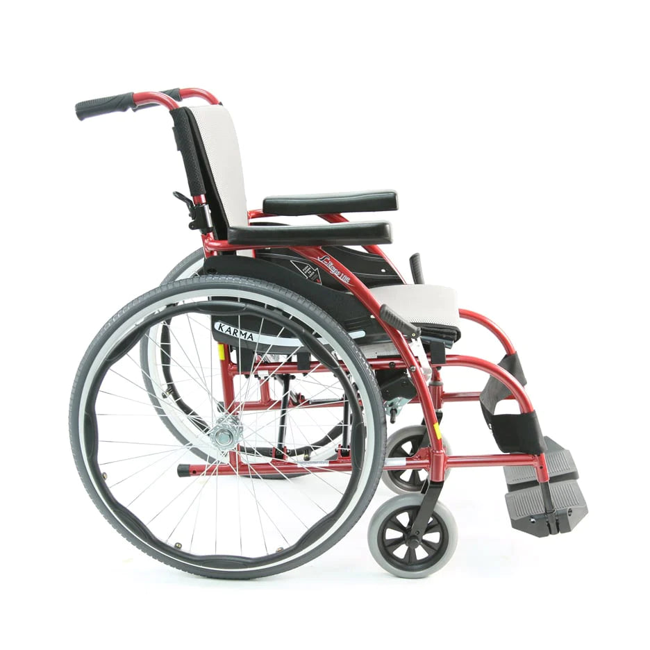 Karman S-Ergo 105 Ergonomic Wheelchair with Fixed Footrest Ergonomic Wheelchairs Karman Healthcare